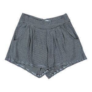 Fighting Eel Shorts Om, XS, Black/White Narrow Stripes